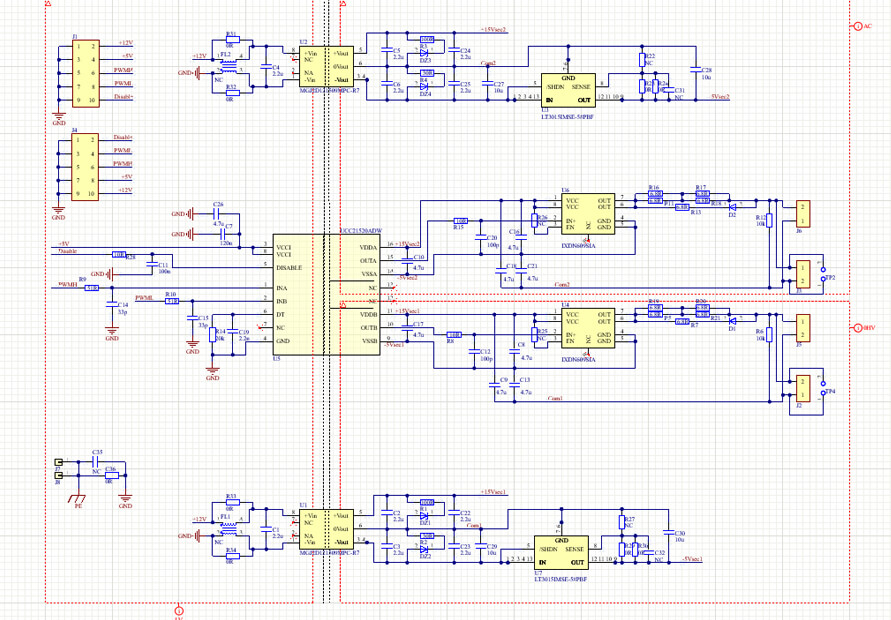 infinergies_electronique_de_puissance_conception-dessin-schema conception électronique de puissance schéma